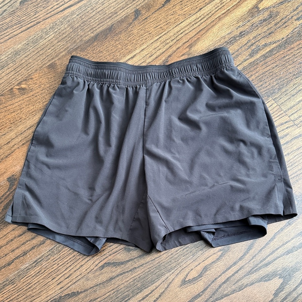 chubbies Black Men's Layered/Lined Shorts